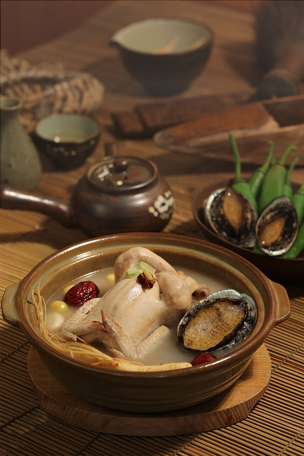 전복삼계탕
